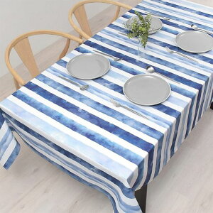 �X�^�C���f�R�[��(STYLE Decor) �e�[�u���N���X ��100% ������� �����` �k�� 142x210cm �X�^���_�[�h �}���� �u���[ ���C�� �{�[�_�[ W4700320-NVL2603 ���|�P�b�g�e�B�b�V���|�[�`�t��