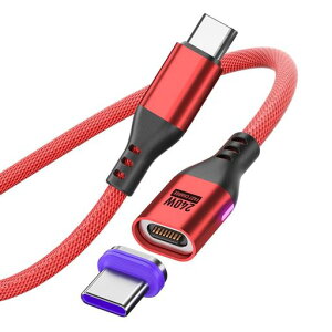 240W�Ή� 16pin �}�O�l�b�g �[�d�P�[�u���y1.8M�z540�x��] 5A���}���[�d �f�[�^�]���� �A�_�v�^�t�� USB-C to Type-C PD�P�[�u�� Book/Pro/phone/Android���Ή� ���� ���C �h�o ���E�� (1.8m)