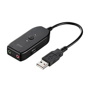 サンワサプライUSBオーディオ変換アダプタMM-ADUSB3N