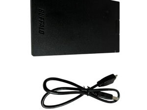 �o�b�t�@���[ �|�[�^�u��HDD 2TB USB3.1(Gen.1) �X�^���_�[�h���f�� �u���b�N HD-PCG2.0U3-GBA