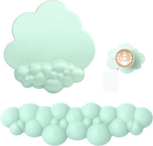 MAGIC-REFINERxMAMBASNAKE3IN1セット(リストレスト、マウスパッド、カップマット)キーボード用曇形一体型人間工学手首クッション滑り止め水洗い耐久性良い手首疲労軽減ゲーム低反発リストレス…