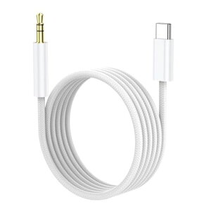 USBC����3.5mm�I�[�f�B�I�A�b�N�X�W���b�N�P�[�u��(1m)iPhone17/16/15�pAUX�P�[�u��Type-Cto3.5mm�w�b�h�t�H���J�[�I�[�f�B�I�P�[�u��iPhone17/16/15�ASamsungGalaxyS25