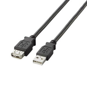 �G���R�� USB�����P�[�u�� USB2.0 A-A���X�^�C�v 3m �u���b�N U2C-E30BK
