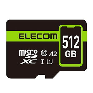 GRmicroSD512GBUHS-IU190MB/smicroSDXCJ[hf[^T[rX2NtMF-SP512GU11A2R