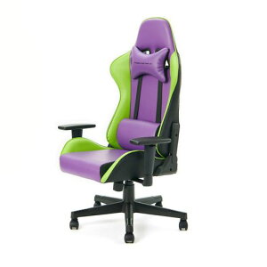 イトーキエヴァンゲリオンチェアオフィスチェアゲーミングチェア可動肘付初号機モデルEVA-01-ES