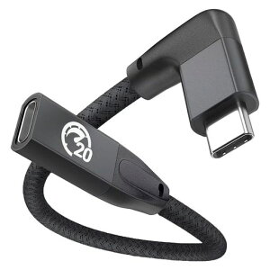 UseBean�^�C�vc�����P�[�u��0.2MUSBC�����P�[�u��l��USB3.2Gen2(20Gbps)100WPD�}���[�d�����f�[�^�]��USBC���XUSBC�I�X4K/60HZ�r�f�I�`��USBType-Cl���R�[�h