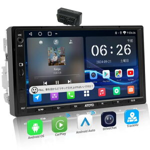 ATOTOEXCELA5L7�C���`�f�B�X�v���C�I�[�f�B�I2DINAndroid�J�[�i�r�A���C�����XCarPlay/AndroidAuto�AWiFi/BT/USB�e�U�����O�A24�o���hEQ