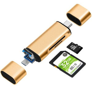 leizhanJ[h[_[USB/Type-C/Micro3in1microSD/USB}`J[h[_[f[^]J[hΉ-S[f