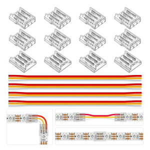 BTF-LIGHTING3PINRlN^[Lbg10mmRlN^[ȃRlN^[12C{[hւ̃RlN^15cm22AWGR[hP[uLEDe[vCgp̓ȃ~hJo[RlN^[cc