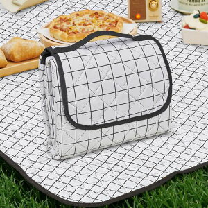 VECELOレジャーシート幅150x奥行200cm軽量収納袋付きコンパクト運動会花見防水防湿持ち運びバッグ付き折りたたみテントビーチキャンプ用品防災ホワイト