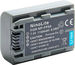 NinoLiteNP-FP50�݊��o�b�e���[�\�j�[HDR-HC3DCR-SR60DCR-HC46DCR-DVD405DCR-DVD505���Ή�npfp50_t.k.gai