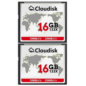 Cloudisk 2Pack Compact Flash Card (16GB)
