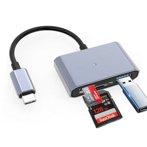 yVfzSDJ[h[_[3in1}`ϊA_v^OTG@\Type-CUSBJA_v^`of[^]USB-C/SD/TF/USB3.0J[hƌ݊ϋvP[uʐ^/rfI]ݒsv