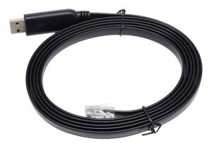 KAUMOCONSOLE(RJ45)USB�ϊ��R���\�[���P�[�u��(�u���b�N2.0mFTDI�`�b�v)