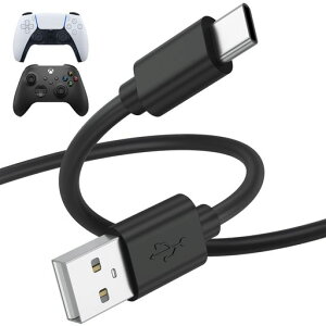 PS5�R���g���[���[�pUSB�[�d�P�[�u��3M�[�d�R�[�hSwitch/PS5/XboxSeries/Xperia�Ή����ϋv���֗����ᔭ�M���s�p