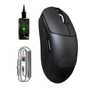 ATTACK SHARK X8ULTIMATE �Q�[�~���O�}�E�X 8000Hz ���C�����X 65g ���y�� Nordic 54L15���� PAW3950 MAX�Z���T�[ 42000DPI �g���C���[�h 2.4G/Bluetooth/USB e�X�|�[�c