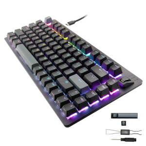 �G���R�� �Q�[�~���O�L�[�{�[�h V custom VK720A ���s�b�h�g���K�[���� �L�� ���E�� ���C���A�i���O���m�X�C�b�`���� 75%�T�C�Y US�z�� �u���b�N TK-VK720ABK-EN