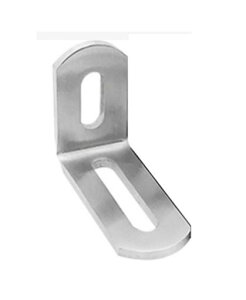 L字(直角)長孔201ステンレスジョイント金具32X50X19mm【銀】BS-SSCP201-TL3219