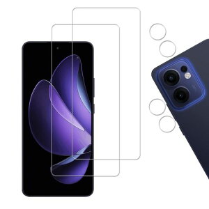 HUAKE���Y�Ɏq�f�ސ�OPPOReno13A�p�K���X�t�B�����J�����t�B���������K���X�t���ی�t�B�����y2��+2���z