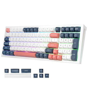 Redragon K723 �Q�[�~���O�L�[�{�[�h ���� �⎲ 96% �e���L�[ �K�X�P�b�g�\�� �z�b�g�X���b�v ���J�j�J���L�[�{�[�h