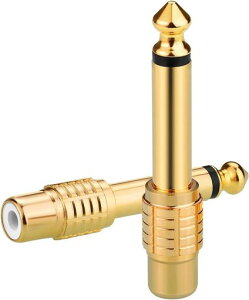 RCAXto6.35mmIXϊRlN^mbLs(RCA)toW(tH)ϊvO2Zbg