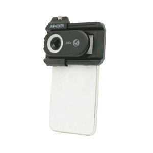 APEXELスマートフォン顕微鏡APL-MS200200倍高輝度LEDライトコンパクト828835