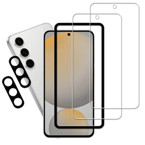 HUAKE���Y�Ɏq�f�ސ��Ή�GalaxyS24FE�p�y�K���X�t�B����(2��)+�J�����t�B����(2��)+�K�C�h�g�t���z�O�[�O��GalaxyS24FE�p�K���X�t�B���������K���X�d�x9H�t���ی�t�B���������Y�J�o�[
