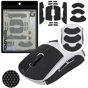 TALONGAMES�}�E�X�O���b�v�e�[�vLogicoolGPRO2LightspeedWireless�����p�ɔ�0.5mm�D���z�����A���`�X���b�v�e�[�v�Q�[�~���O�}�E�X�p����~�߃O���b�v�e�[�v�J�b�g�σu���b�N