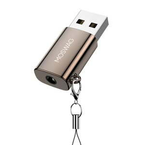 MOSWAGUSBオーディオ変換アダプタ、USBイヤホンジャック変換アダプタ3.5mmヘッドフォン、PC、ラップトップ、Linux、PS4、Mac、デスクトップなどに対応