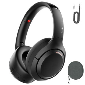 �y�G���y���E���y�W���zEaraku ���C�����X �w�b�h�z�� Bluetooth 5.4 ANC �m�C�Y�L�����Z�����O / �ő�60���ԍĐ� / �}���`�|�C���g�Ή�/���[�P�[�X�t��/�L�� ���� ���p/�y�� 265g �u���b�N