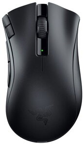 Razer DeathAdder V2 X HyperSpeed �Q�[�~���O�}�E�X 9�{�^�� ��ܗ����ւ�G���S�m�~�N�X�f�U�C�� HyperSpeed Wireless �ő� 235 ���ԃo�b�e���[���� �� 2 ���チ�J�j�J���}�E�X�X�C�b�` 14,000