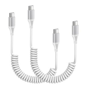 Viviberpd�P�[�u���^�C�vc�R�C���P�[�u��usb�P�[�u���J�[��type-c�ԗp�[�d�P�[�u��20W/PD�}���[�d�Ή��L�k���R(0.3M����1.8M�܂�)2�{�Z�b�g�Ԍg�уP�[�u���L�kiphone16/15