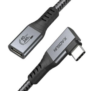 XAOSUNUSB4P[uThunderbolt4Ή0.5ML^USBType-cP[u40Gbps]240W}[d8K@60Hzfoiphone15promaxAipad