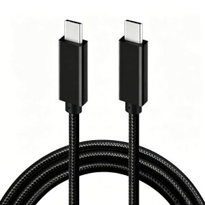 TypeCtoTypeCUSB3.2�P�[�u��(0.5m�u���b�N)LpoieJun�y20Gbps�]��/100W�}���[�d/4K@60Hz�f���o�́zUSBC3.2Gen2x2�W���AE-Marker���ځA�����ϋvUSB