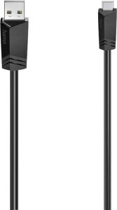HamaMini-USB�P�[�u��USB2.0480Mbit/s1.5m���f�[�^�]���p�R���s���[�^�ڑ�