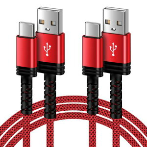 USB Type C �P�[�u�� �y2�{�Z�b�g 0.9m�z3A �}���[�d c�^�C�v QC3.0�Ή� usb�P�[�u�� a to c iPhone17 �P�[�u�� �X�}�z�[�d�R�[�h �����f�[�^�]�� ���ϋv�i�C�����f�� iPhone16/15, Galaxy