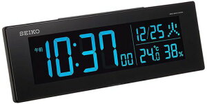 �Z�C�R�[�N���b�N(Seiko Clock) �Z�C�R�[ �N���b�N �u�����v �ڊo�܂����v �d�g �f�W�^�� �𗬎� �J���[�t�� �V���[�YC3 01:�� �{�̃T�C�Y:7.3x22.2x4.4cm BC406K