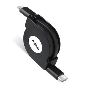 PWENMEIPD60W�L�k������莮USBC-USBC�}���[�d���܂Ȃ��R���p�N�g���[�����Ή��^�C�vc�A���h���C�h�P�[�u��Type-c�X�}�zPD�P�[�u��Android�f�[�^�]��Macbook�[�d�R�[�h