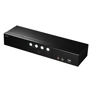 �T�����T�v���CHDMI�Ή��p�\�R�������ؑ֊�(4:1)SW-KVM4HHC