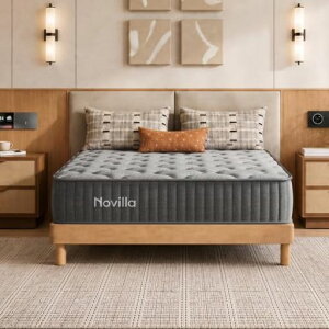 �y�Ëu�zNovilla �}�b�g���X �V���O�� �d�� 20cm�� �Ɨ��R�C���}�b�g���X ���T�C�h�O�d���� �g�`�����x�E���^���t�H�[�� �̈����U �ʋC�� �É�