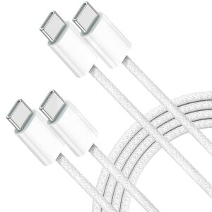 USBTypeC�[�d�P�[�u��USBC/TypeCtoTypeC�P�[�u��1m�y2�{�Z�b�g�zPD�Ή����}���[�dCtoCiPhone16�[�d�P�[�u���f���h�~iPhone16/16Pro/15/15Plus