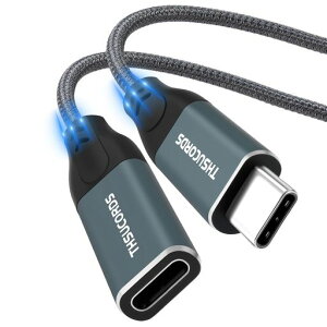 ThsucordsUSBC�����P�[�u��2MUSBTypeC3.210Gbps100W�I�X-���X�P�[�u��MacBookPro/Air�A�d�b�A�^�u���b�g�ȂǗp