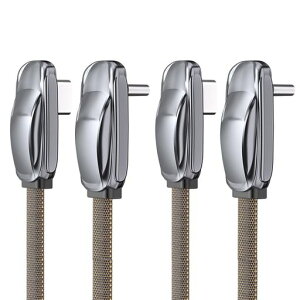 USB-C & USB-C �P�[�u�� (L��, 240W, ���ϋv�i�C����)2�{ 1m+ 1M USB PD�Ή� MacBook Pro 16�C���` iPhone 16 / 15 iPad Pro iPad Air 5 Galaxy S24 / S23