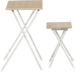 sfՐ܂肽݃e[u`FAZbglpe[NfXN(50.3xs48x69.6cm)`FA(32.5xs31x46cm)i`[L[85408