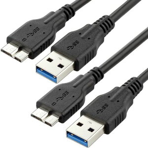 WarmstorUSB3.0�}�C�N���P�[�u��2�{�p�b�N1�t�B�[�gUSB3.0A-MicroB�P�[�u��SamsungGalaxyS5Note3NotePro12.2WDWesternDigitalMy