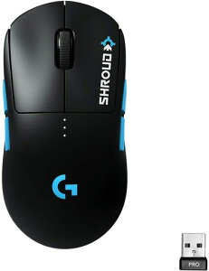 LogitechG�Q�[�~���O�}�E�XGPROHEROSHROUD(�V�����E�h)EDITION���C�����XFPS����80g�y�ʍ��E�Ώ�HERO�Z���T�[POWERPLAY�����[�d�Ή�LIGHTSYNCRGB