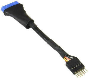 �ϊ����lM/B���USB3.0�s���w�b�_�[�q(20�s��)�E�������USB2.0�s���w�b�_�[�q(10�s��)�ϊ��P�[�u��MB-USB3/2