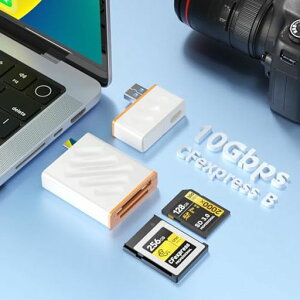10GbpsCfExpressTypeb/SDJ[h[_[A|[^u4-in-1USB3.2Gen2CfexpressTypeB
