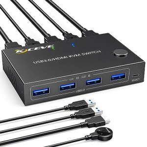 HDMIKVMؑ֊2|[gAUSB3.0ؑ֊4K@60Hz21oKVMHDMIXCb`[4USB3.0|[gCXL[{[hA}EXT|[gAEDID@\