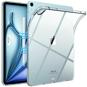 MoKo iPad Air 13�C���` (M4/M3/M2) 2026/2025/2024 ��p �N���A�P�[�X TPU�� �\�t�g �l�p���ʕی� �y�� ���^ �ϏՌ� �V���v�� �����h�~ ��t�ȒP ����